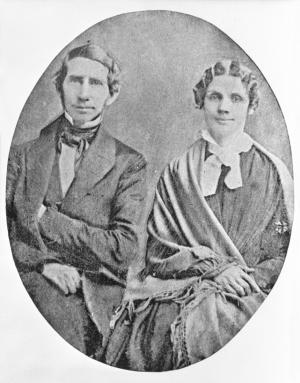 Stephen and Mary Riggs, about 1860