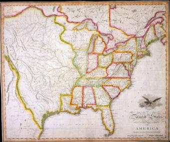 Map of the United States | The U.S.-Dakota War of 1862